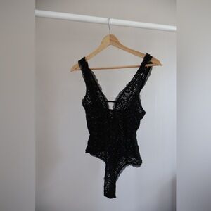 NWT Free People Lace Bodysuit Size Small